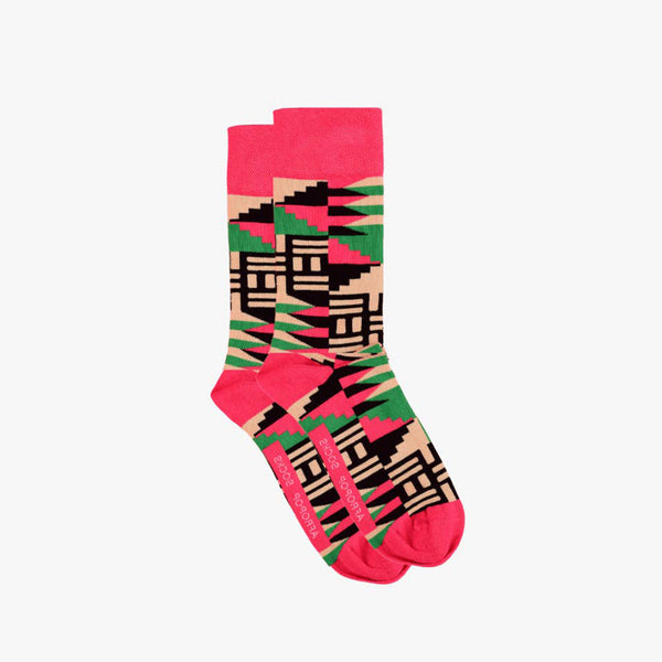 Scholar Pink socks