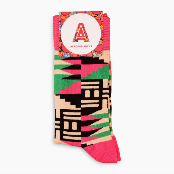 Scholar Pink socks