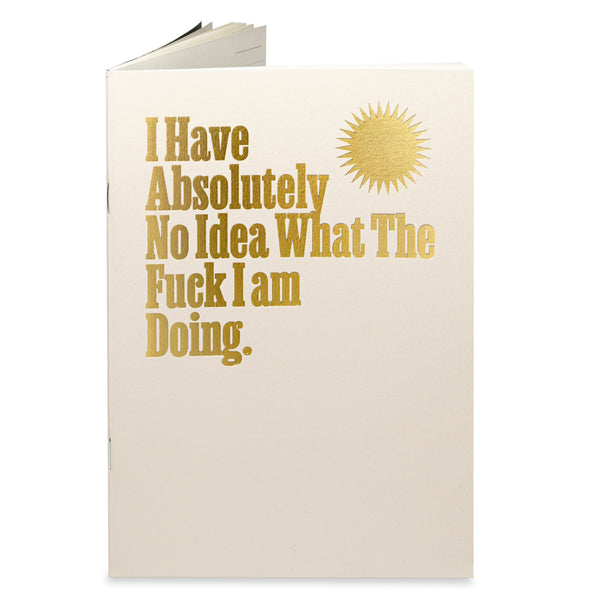 Absolutely No Idea notebook