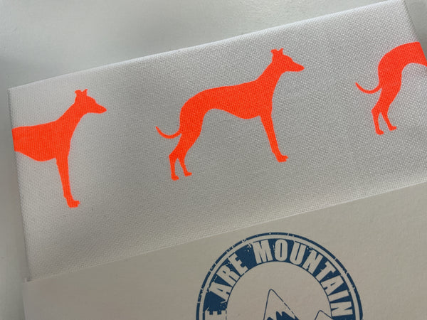 Whippet tea towel