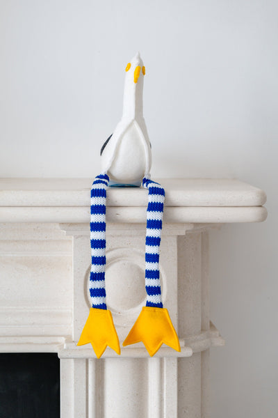 Oscar's Friends large felt seagull