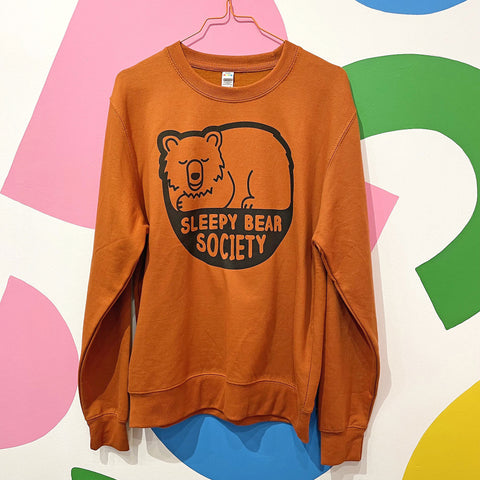 Sleepy Bear Society sweatshirt