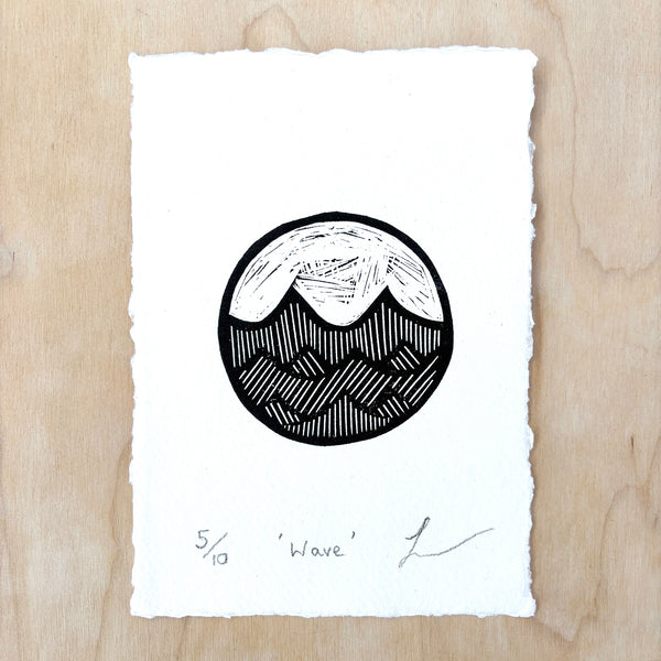 Wave print
