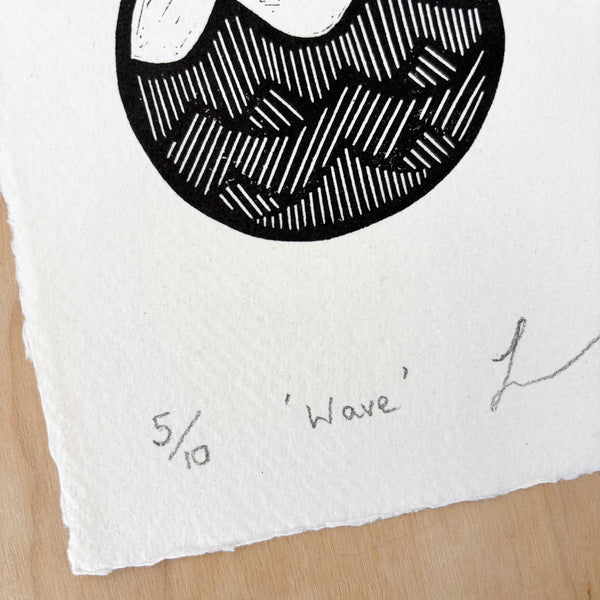 Wave print