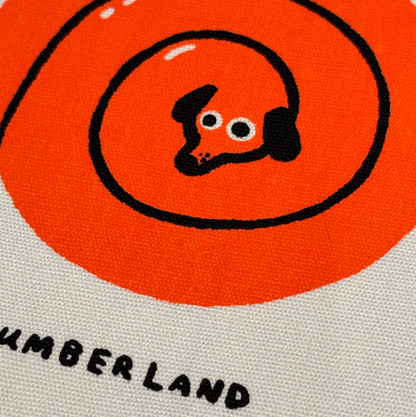 Sausages tea towel