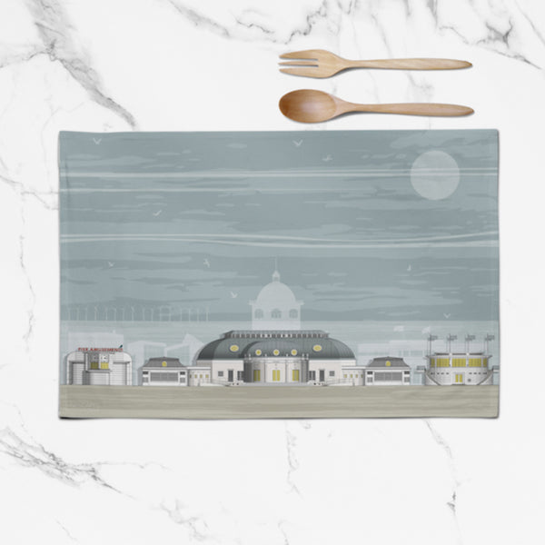 Worthing tea towel