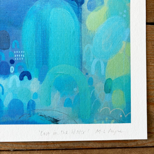 Lost In The Water print