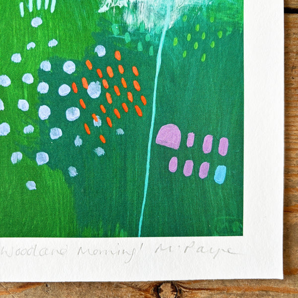 Woodland Morning print