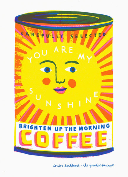 Sunshine Coffee print