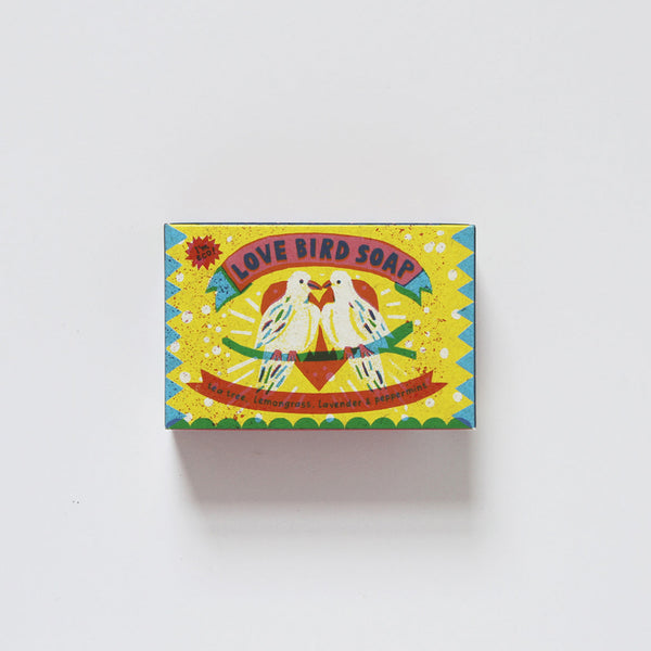 Love Birds Tea Tree, Lemongrass, Lavender & peppermint soap bar