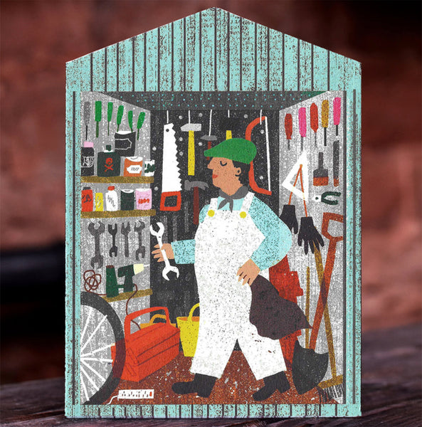 Man Shed card