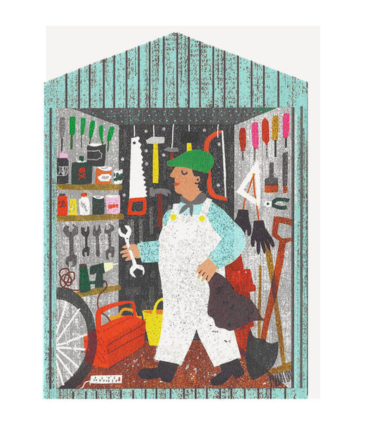 Man Shed card