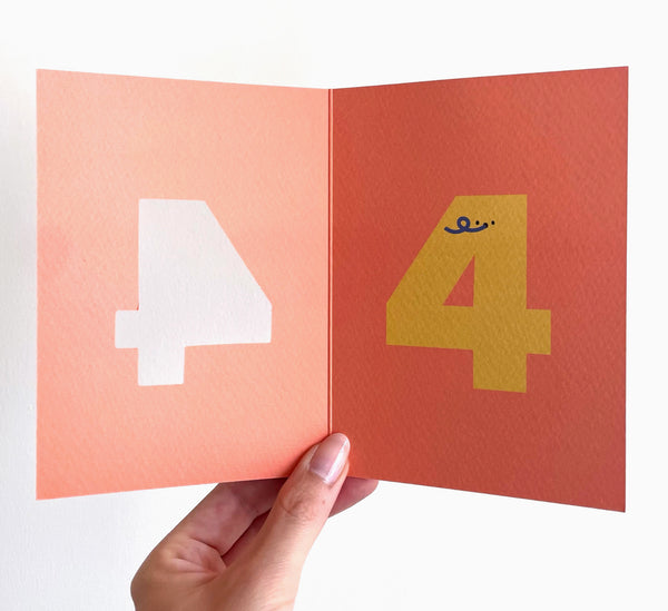 Age Four card