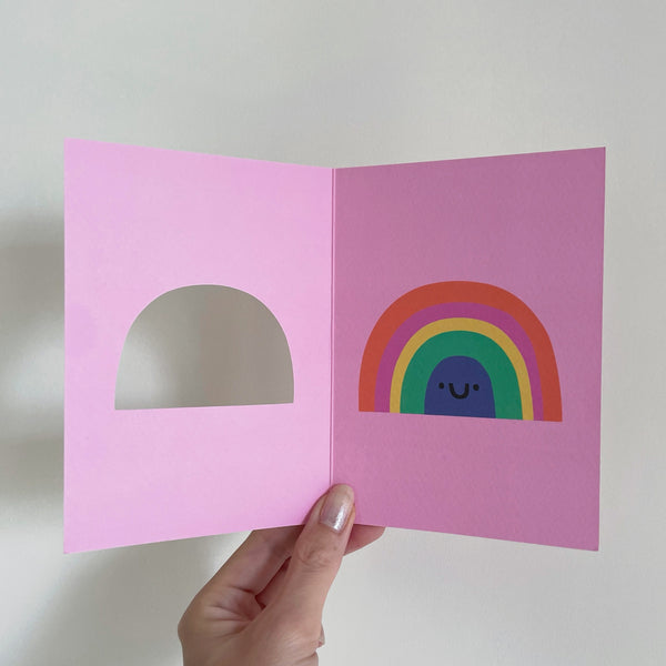 Rainbow card