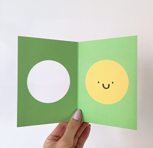 Happy Face Smiley card