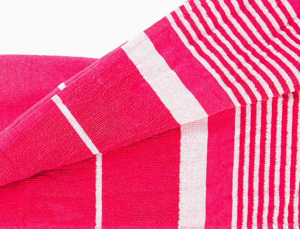 Deluxe Cotton Towel - Hot Pink
