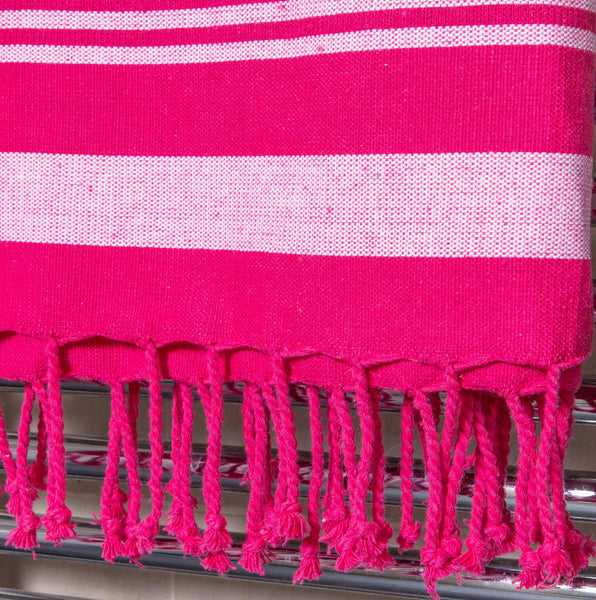 Deluxe Cotton Towel - Hot Pink
