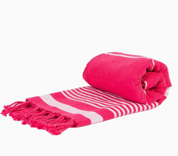 Deluxe Cotton Towel - Hot Pink