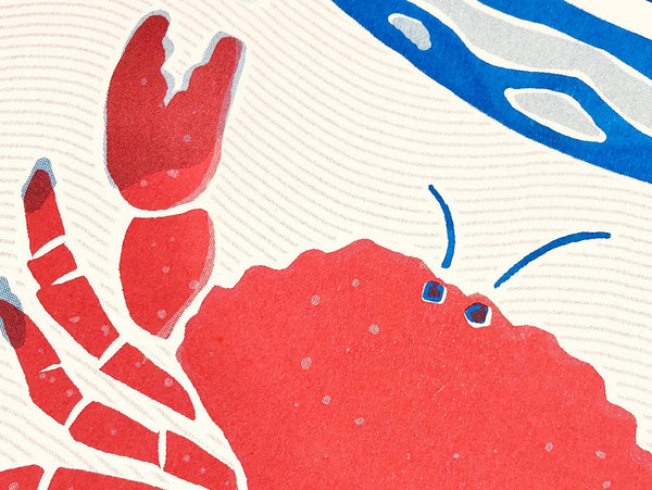 Crab  print