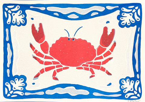 Crab  print