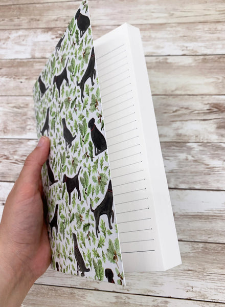 Black Labrador Notebook