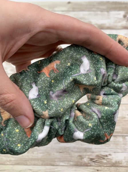 Cat scrunchie