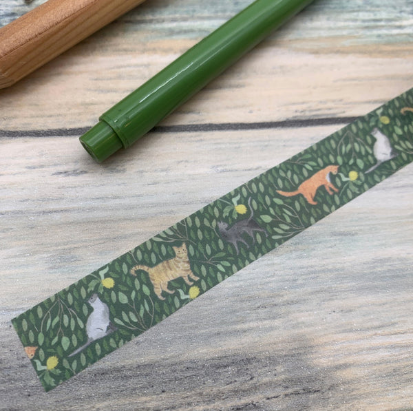 Cat washi tape