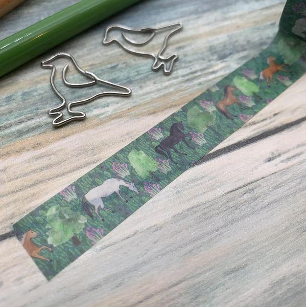 Horse washi tape