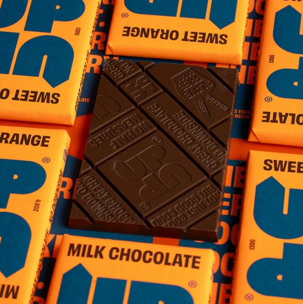 Sweet Orange milk chocolate bar