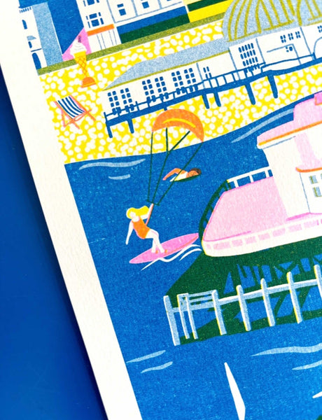 Worthing riso print