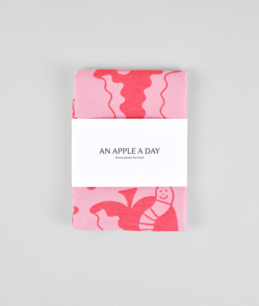 An Apple A Day tea towel