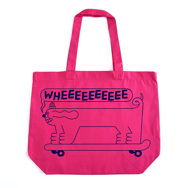 Long Dog tote bag
