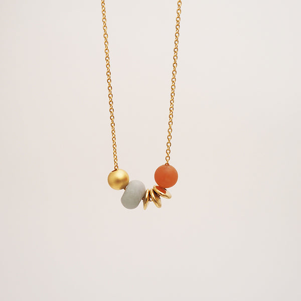 Abacus meets atoll necklace