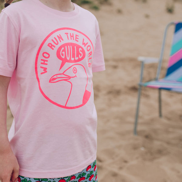 Who Run The World? Gulls kids t-shirt