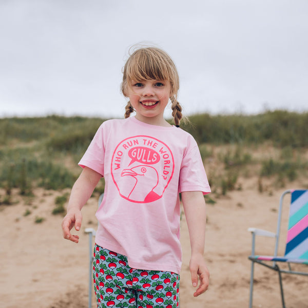 Who Run The World? Gulls kids t-shirt