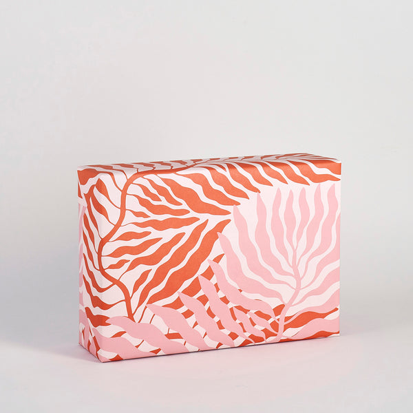 Leaves wrapping paper