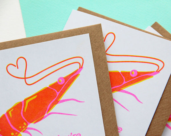 Shrimply the best greetings card