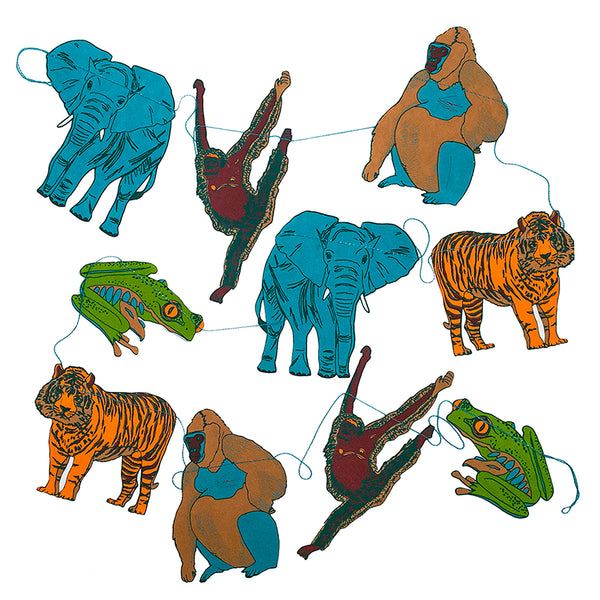 Jungle animal Garland