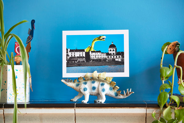 Dippy and Dome Greetings Card - Inspired