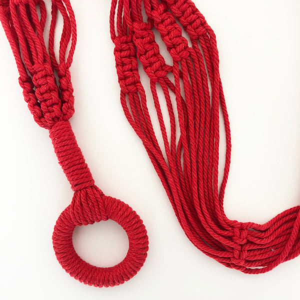 Macrame plant hanger - Inspired