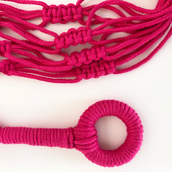 Macrame plant hanger - Inspired
