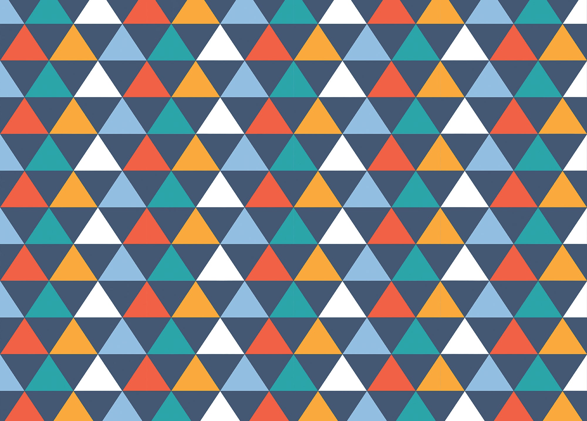 Triangle wrapping paper - Inspired 