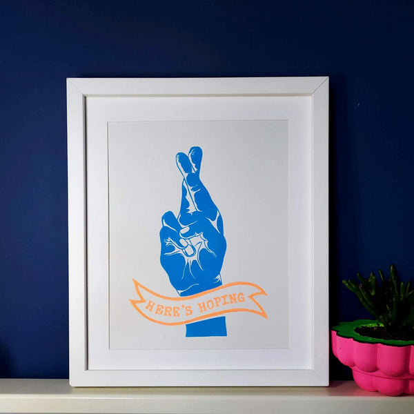 Here's Hoping print