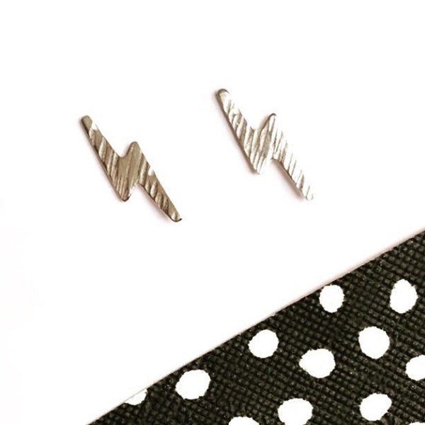 Lightning Bolt stud earrings