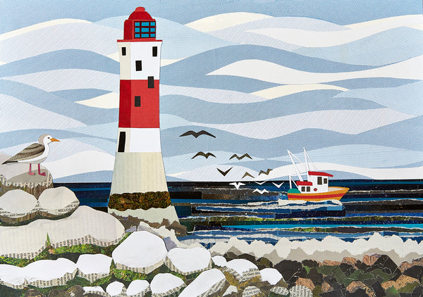 Beachy Head Lighthouse greetings card