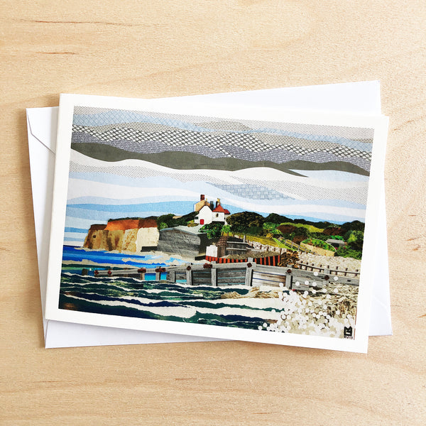 Breakwater greetings card