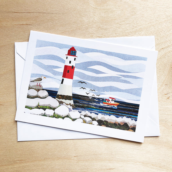 Beachy Head Lighthouse greetings card