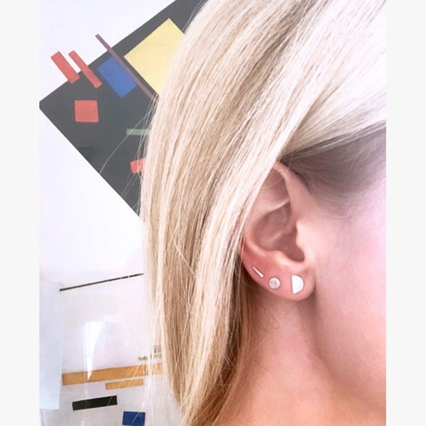 Mix and match six stud earring set