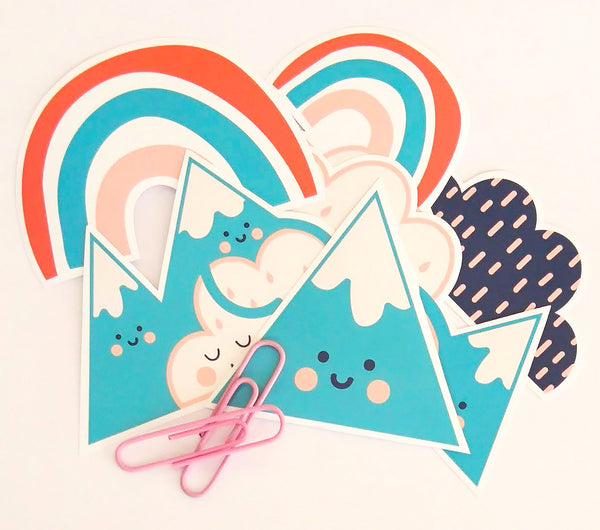 Cuddle Mountain sticker pack