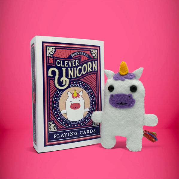 Felt Unicorn in a box